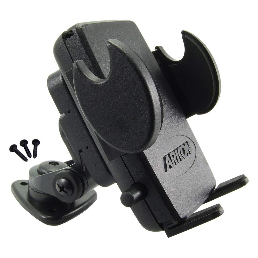 ARKON Mounts - Adhesive Truck & Car Phone Holder | Secure Grip | Versatile Compatibility | Easy Installation | Phone Holder For Car | For iPhone, Samsung, Google, Huawei, Nokia, other Smartphones