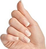 KISS Salon Acrylic French Nude Collection False Nails 28 pcs with Glue view 2