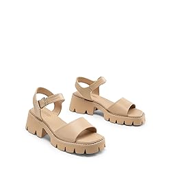 DREAM PAIRS Women's SDHS2316W Lug Sole Low Platform
