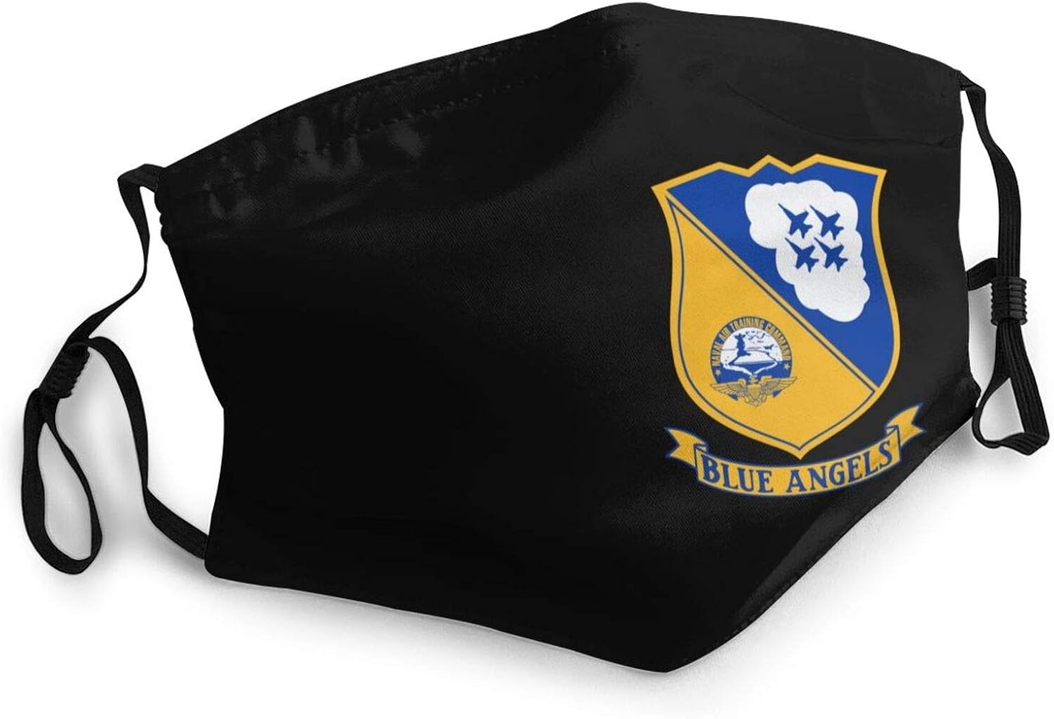 Us Navy Blue Angels Adjustable Men's Womens Face Mask Breathable Face