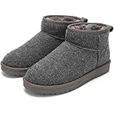 Project Cloud 100% Genuine Leather Ankle Boots for Women - Water Resistant with Memory Foam Insole Winter Boots for Women - Trending Shoes & Comfortable Women's Ankle Boots (Hippy)