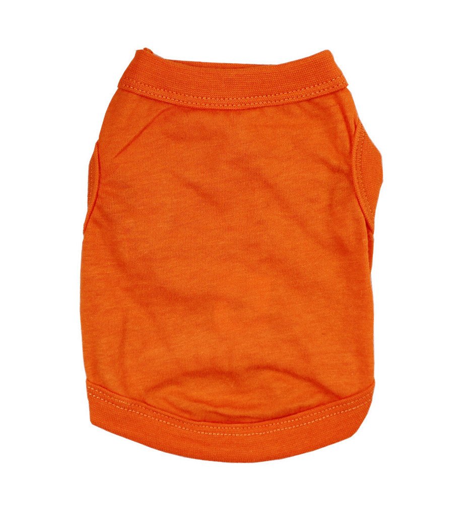 Alroman Dogs Shirts Orange Vest Clothing for Dogs