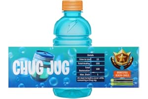 SUYEPER Game Party Supplies Bottle Labels for Birthday Party Game Birthday Party Decorations (24 Count)