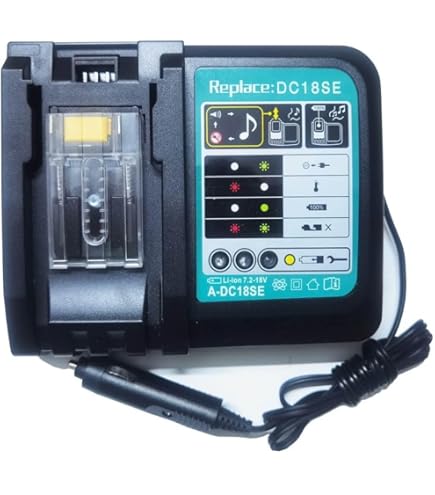 makita battery charger cigarette lighter Amazon.com: TPDL Mini Car Charger for Makita 18V Battery, Portable, Cigarette  Lighter Plug, 1/4 Size of DC18RC Charger : Automotive