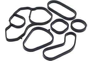 MOTOKU Engine Oil Cooler Seal and Filter Housing Gasket Set for Mini Cooper 2007-2016