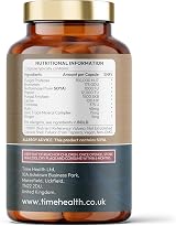 Time Health Systemic Proteolytic Enzymes Complex UK Made Ginger Minerals view 3
