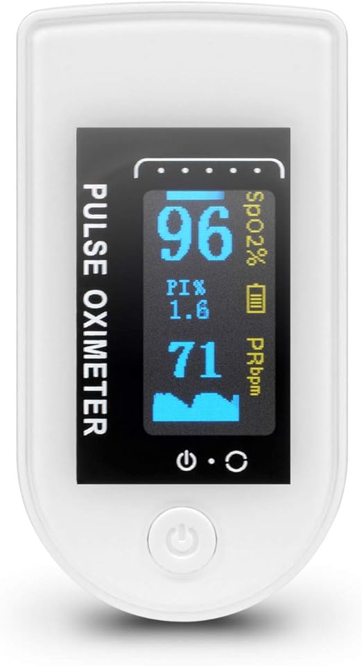 Aluratek Digital Pulse Oximeter with LCD Display (ADPM01F