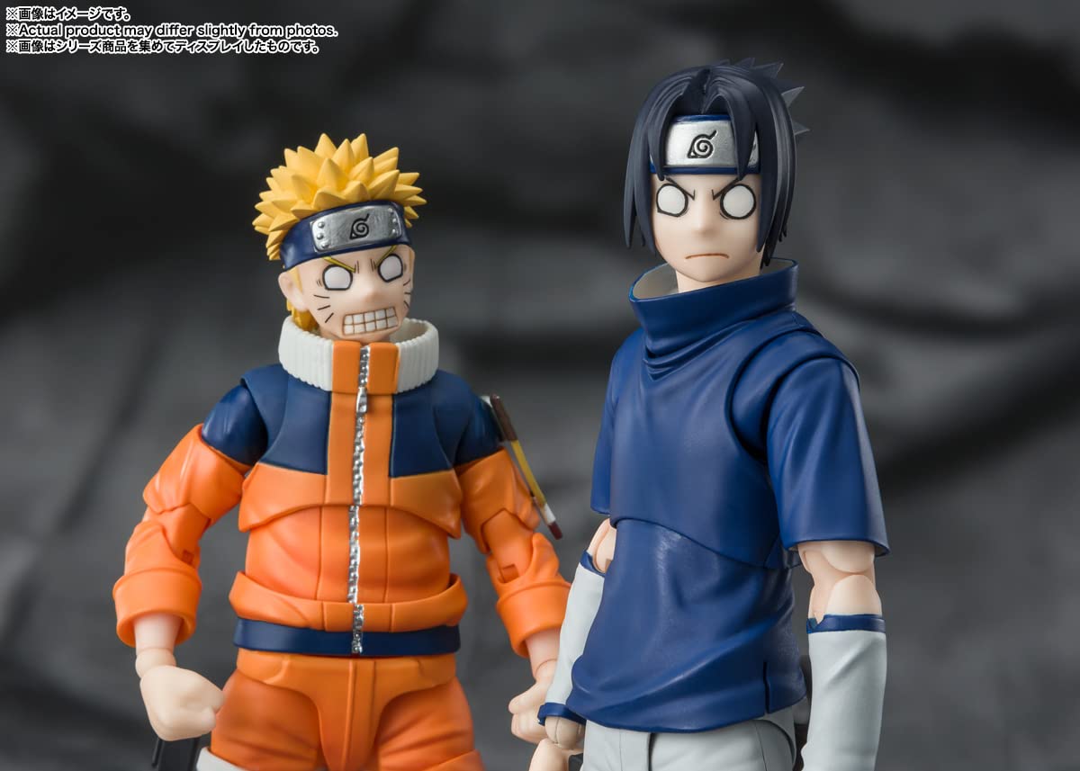 TAMASHII NATIONS - Naruto - Sasuke Uchiha -Ninja Prodigy of The Uchiha Clan Bloodline- S.H.Figuarts Action Figure