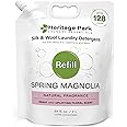 Heritage Park Silk & Wool Spring Magnolia Floral Scent, pH-Neutral Laundry Detergent - Enzyme-Free, Ultra Concentrated (64 fl oz Refill)