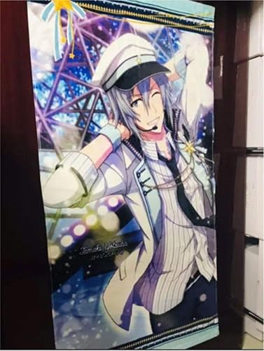 Amazon グッズアイドリッシュセブン ビジュアルバスタオル2 四葉環アニメイト限定 アニメ 萌えグッズ 通販