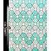 DUOFIRE Stained Glass Window Film Privacy Window Films Decorative Window Coverings Static Cling No Glue D95011 (35.4in. x 78.7in.) 90cm x 200cm