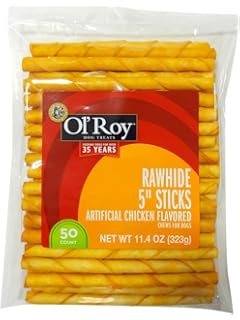 ol roy rawhide munchy dumbbells