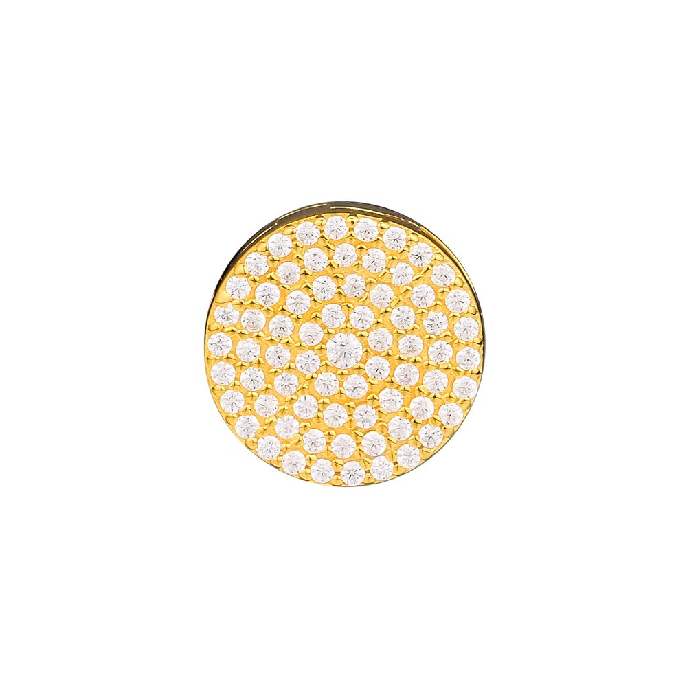 PANDOCCI 2018 Autumn Yellow Gold Reflexions Dazzling Elegance Clip 925 Silver DIY Fits for Original Pandora Bracelets Charm Fashion Jewelry