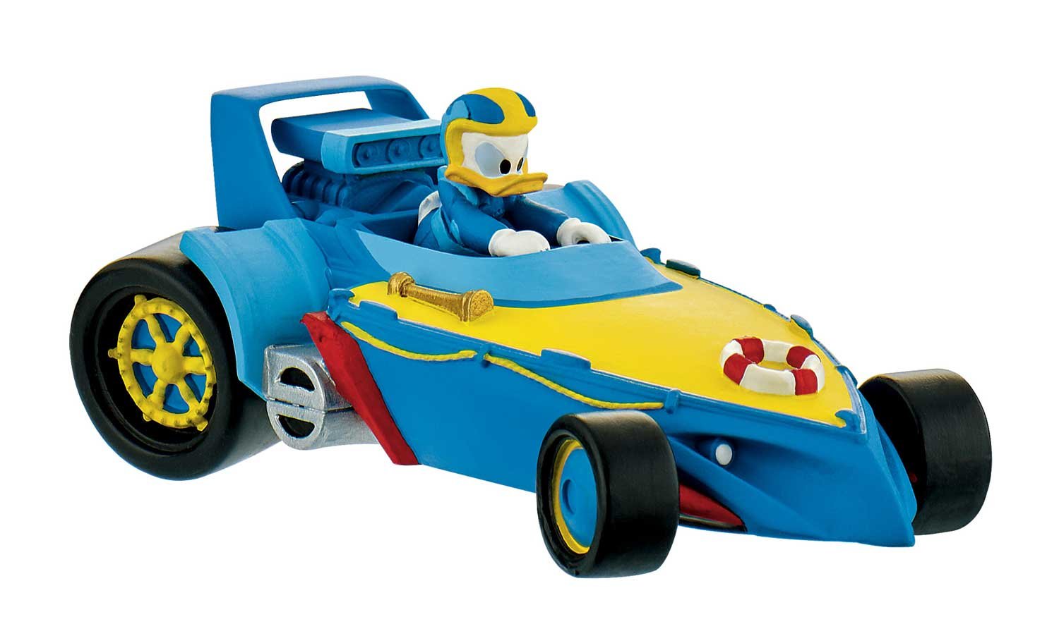 Bullyland 15460 figure Disney Junior - Racer Donald with Car