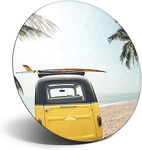 Imán para nevera, refrigerador, furgoneta, surf, surf, surf, surf, surf