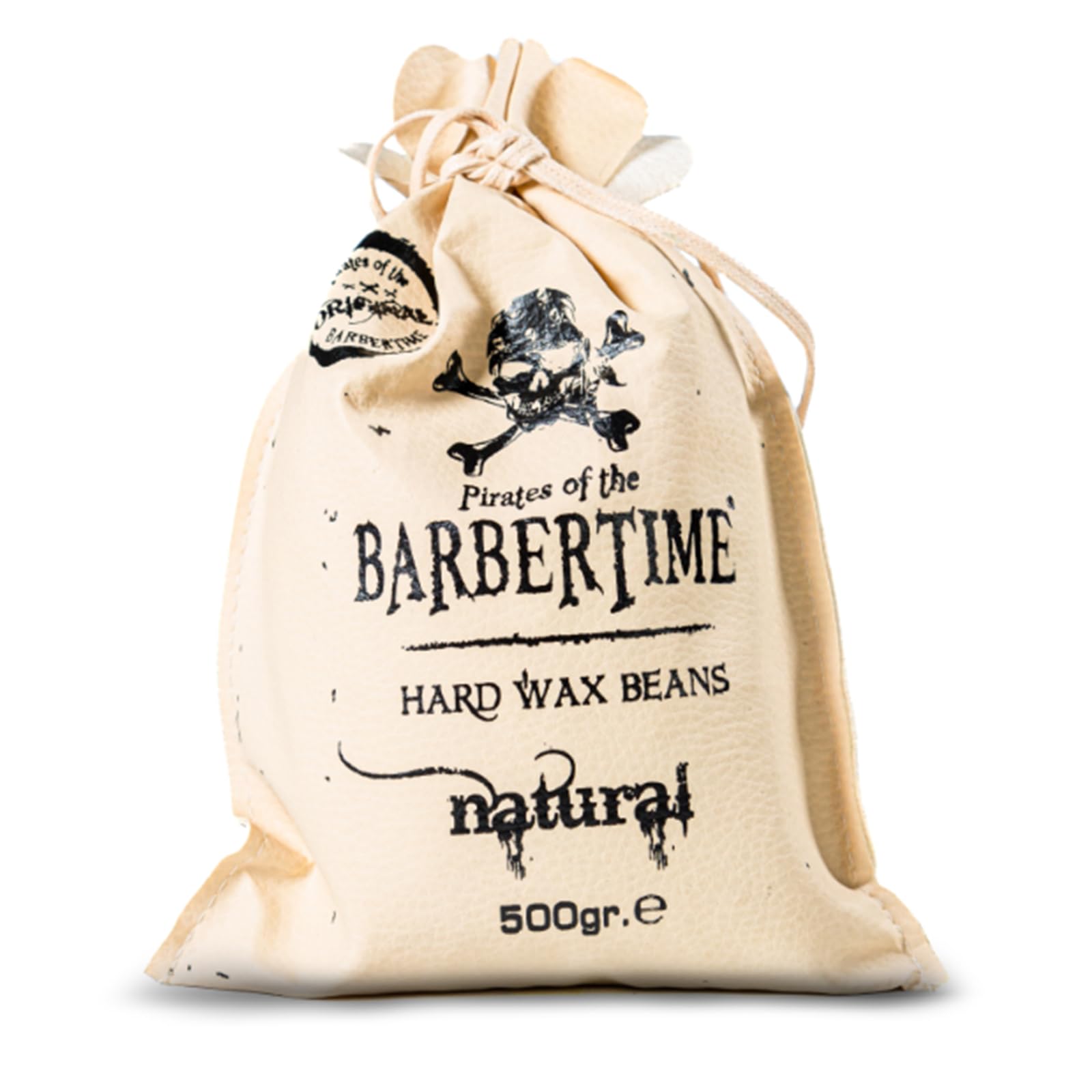BARBERTIME Hair Removal Hard Wax Beans | Hot Wax Beads | Painless Gentle Natural 500 gr