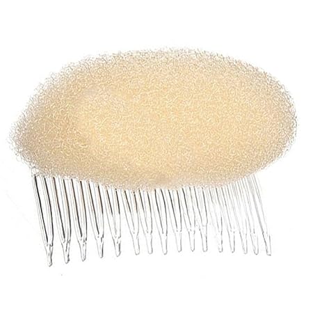 2 Pcs Women Bump It Up Hair Volume Comb Hair Styling Sponge Clip