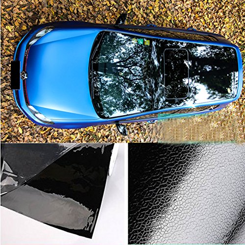 Mrcartool High Glossy Car Window Film,53''x20'' PVC Vinyl Sunroof Film DIY Waterproof Panoramic Air Release Car Decoration Film for All Car with Sunroof - Thumbnail 3