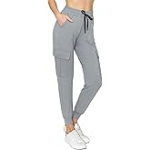 ALWAYS Women's Cargo Jogger Pants - Soft Street Casual Sweatpants