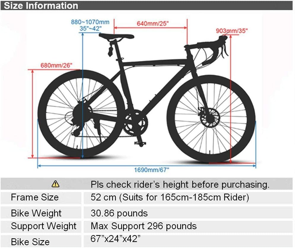 Cyrusher Xc760 Races Road Bike Commuting Cycling 52cm Aluminium Frame 14 Speed 700c Shimano Shifting System Disc Brakes Cycling Outdoor Recreation Guardebem Com