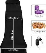 PETLOFT Puppy Sling Carrier for Small Pets up to 4.99 kg Black view 6