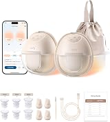 eufy S1 Breast Pump Wearable with HeatFlow Therapy and App Control view 1
