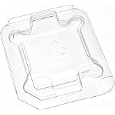 2 Pcs CPU Box Plastic Protective Case CPU Clamshell Tray Case Container for Intel LGA775 LGA1150 LGA1155 LGA1156