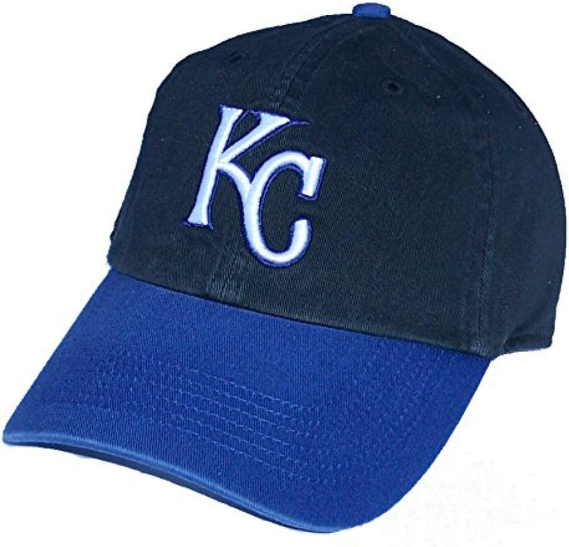 Kansas City Royals Fitted Size Small Hat Black & Blue Cap