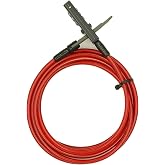 DoubleLock Otter Outdoor Tether Cable Combination Lock (6mm) &ndash; 10ft Weatherproof Steel Cable, Keyless Resettable Lock for Outdoor Gear, Bikes, Coolers, Kayaks, and Sports Equipment