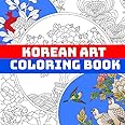 Korean Art Coloring Book