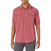 Little Donkey Andy Men's UPF 50+ UV Protection Shirt, Long Sleeve Fishing Shirt, Breathable and Fast Dry