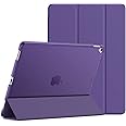 JETech Case for iPad Pro 12.9 Inch (1st and 2nd Generation, 2015 and 2017 Model), Auto Wake/Sleep (Purple)