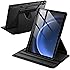JETech Rotating Case for Samsung Galaxy Tab S10 Lite / S10 FE / S9 FE 10.9-Inch / S9 11-Inch with S Pen Holder, 360 Degree Ro