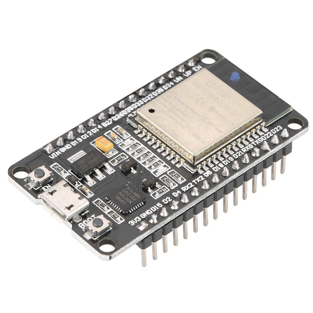 SALUTUYA ESP32 Development Board, WiFi+Bluetooth Dual Mode Antenna Module, Dual-core Wireless Development Board, IOT Microcontroller Processor for Arduino IDE