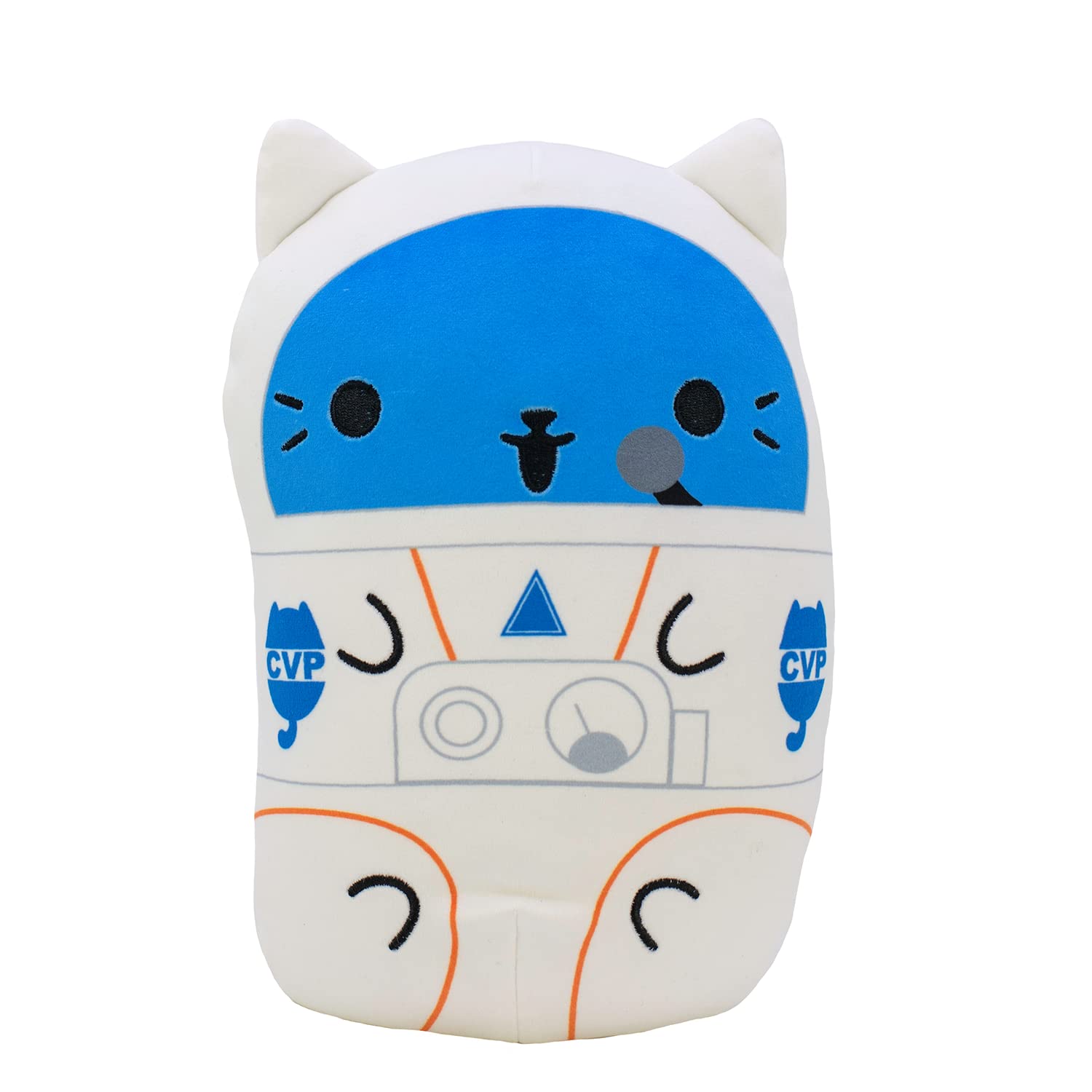 Cats vs Pickles - Jumbo - Astro Cat - 8" Super Soft and Squishy Stuffed Bean-Filled Plushies for Kids, Boys, & Girls - Collect Them All!