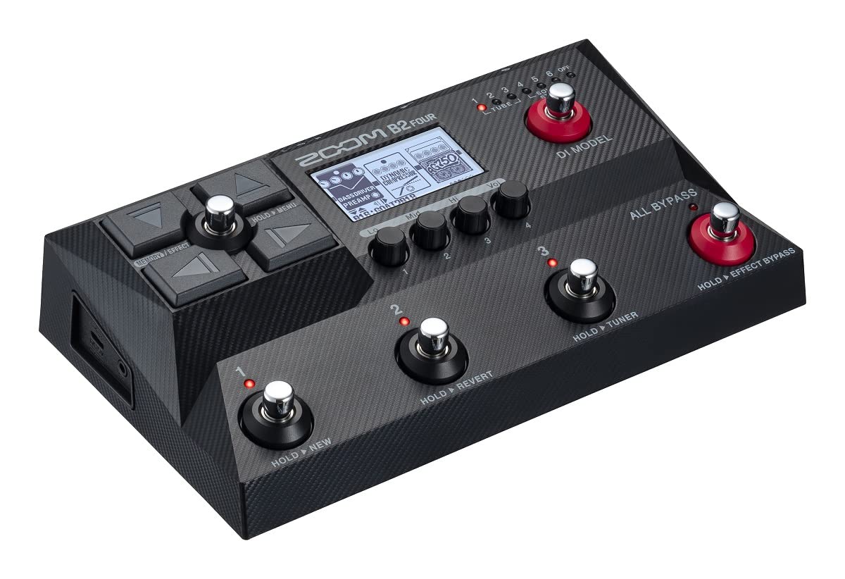 Zoom - B2 FOUR - Multi-Effect Pedal for Bass