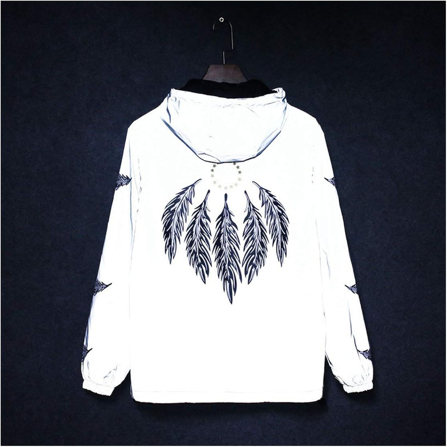 Best 3M Reflective Rain Jacket Hip Hop