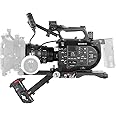 JTZ DP30 Camera Base Plate + Electronic Hand Grip + Shoulder Pad Support Rig 15mm Rod Kit for Sony FS7 PXW-FS7 Camera