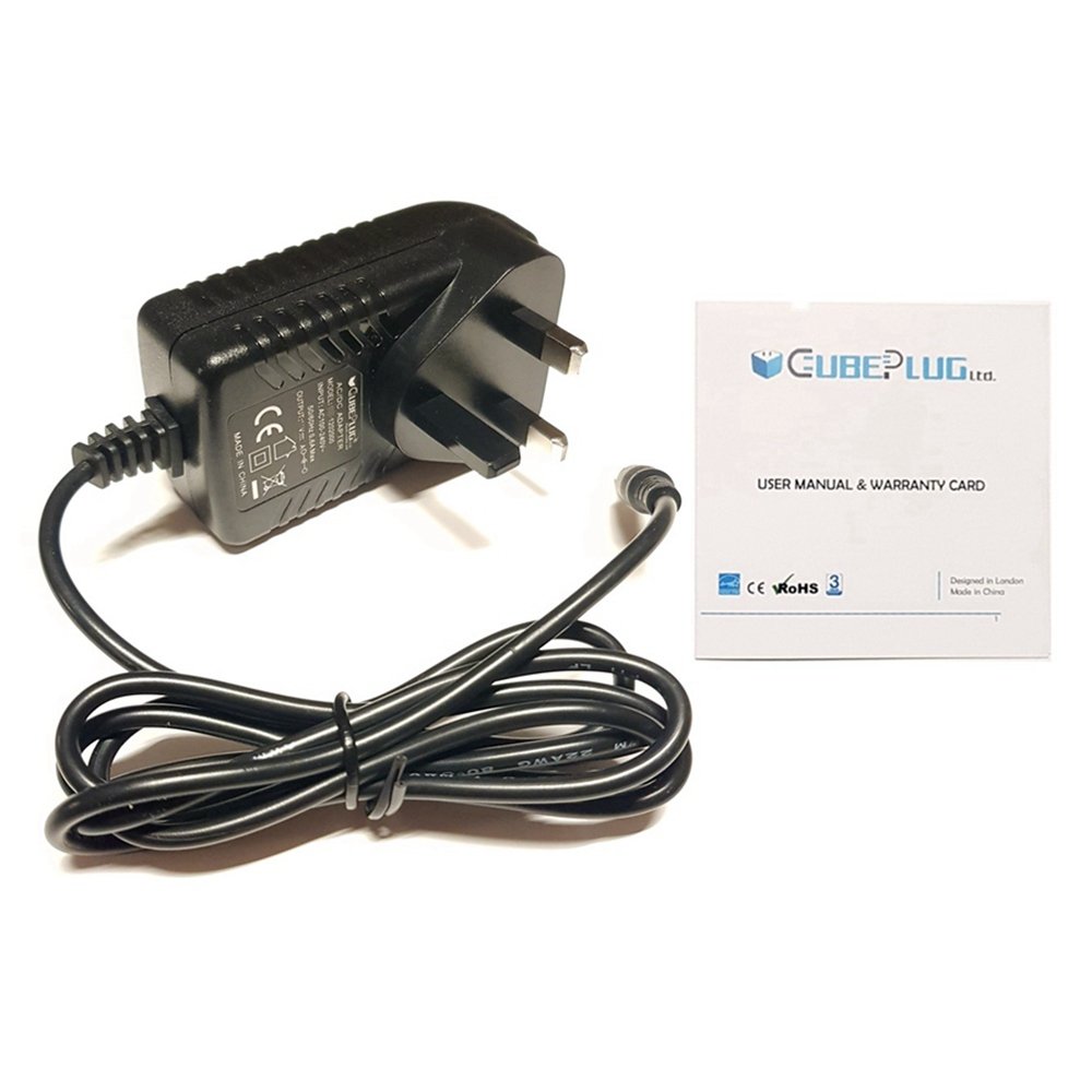 Cubeplug Replacement Power Supply for Kettler Giro P Advantage Exercise