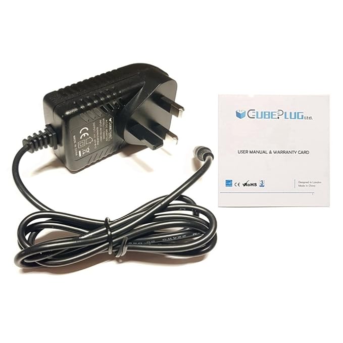 Cubeplug Replacement Power Supply for Kettler Giro P Advantage Exercise
