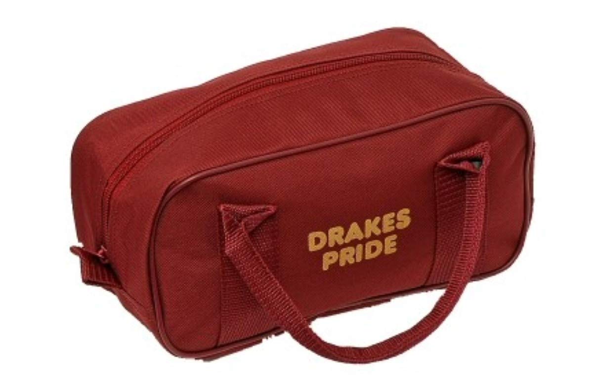Drakes Pride 2 Bowl Crown Green Bowls Zip Bag** (Maroon)