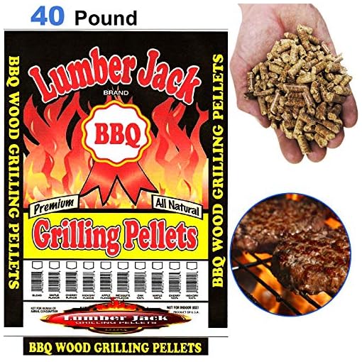Lumber Jack LJACK40Blend 5086 40Pound BBQ Grilling Wood Pellets