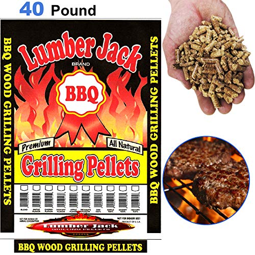 Lumber Jack LJACK40Blend 5086 40Pound BBQ Grilling Wood Pellets