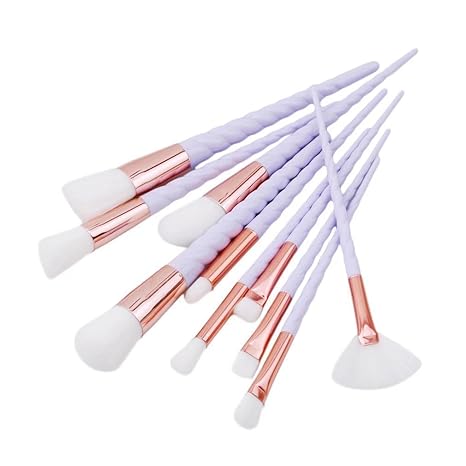Make-up Pinsel Set inkl. 10 x Kosmetik Schmink Bürsten