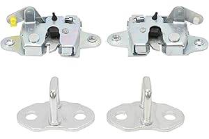 WANZUWBIP Tailgate Lock Latch with Striker for 2004-2015 Tacoma 2004-2011 Hilux 2004-2011 Vigo 65790-0K010 65780-0K010