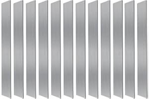 DKORYI 12Pcs 1084 Carbon Steel Bar Cold Rolled for Knife Making, Steel Flat Stock Knife Making Steel 12"x1.5"x 1/8"