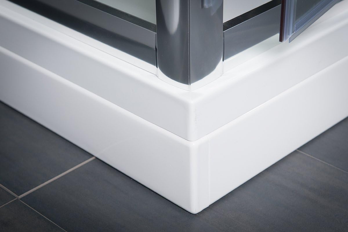 Aquariss 760mm Shower Tray Riser Kit & Panels 10 Yr Guarantee Amazon