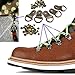 （Pack of 20 Set）Metal Steel Buckles Rivet D Ring Shoe Lace Eye Wook Boot DIY Repair Kit - Repair Climb Hunting Hiking or Work Outdoor Boots Shoes Mountaineering Boots Canvas Tent