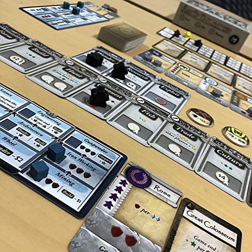 ICE MAKES Age of Civilization Strategy Card Game, Board Games, Pocket