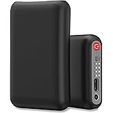 VVHOOY 2Pack 5V 5000mAh Li-Polymer Rechargeable Batteries for Heated Socks with DC Port Spare Battery,4 Heating Settings Replacement Large Capacity Battery(with Temperature Control Switch)